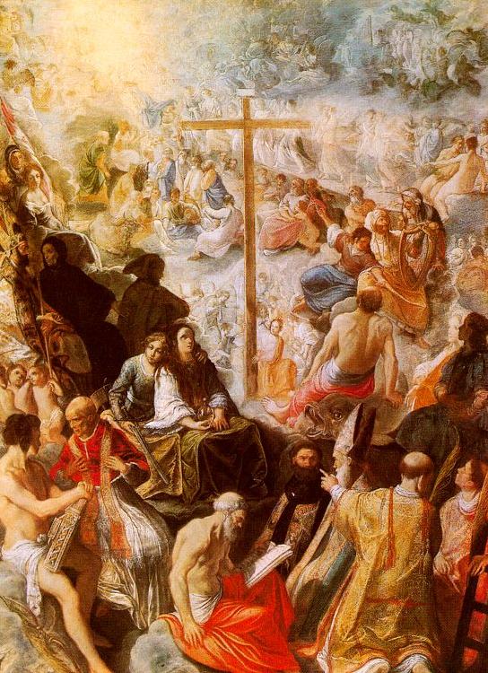  Adam  Elsheimer The Glorification of the Cross oil painting image